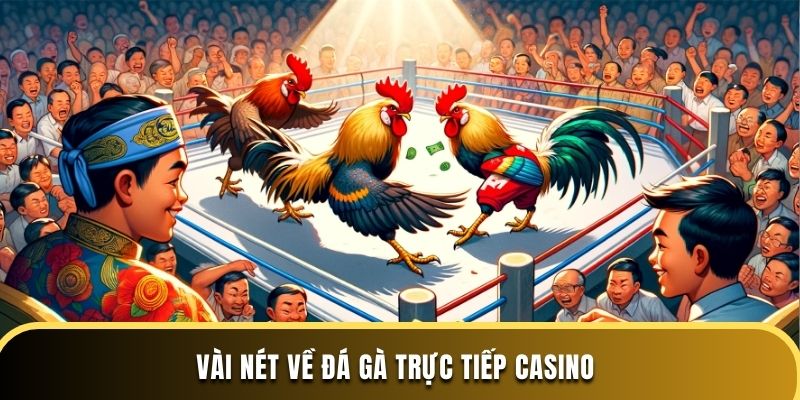 Vài nét về đá gà trực tiếp Casino